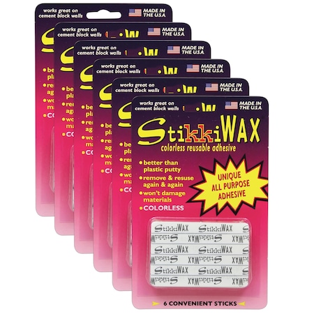 Stikkiworks StikkiWAX All-Purpose Adhesive, PK36 02000